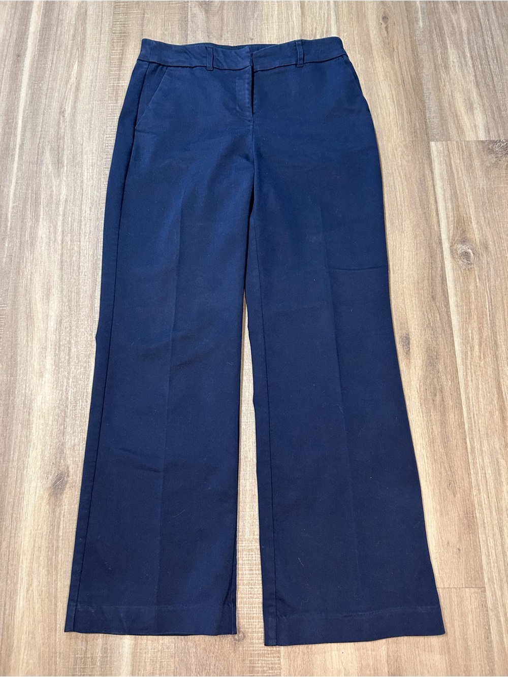 croft & barrow navy effortless stretch dress pants